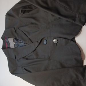 Merona Collection Black size 10- 2 button lined blazer